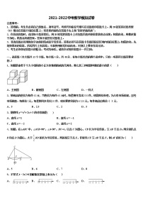 山东省济宁市市中区达标名校2021-2022学年毕业升学考试模拟卷数学卷含解析