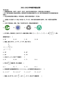 山东省聊城临清市重点中学2021-2022学年中考试题猜想数学试卷含解析