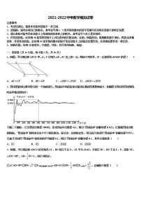 山东省临沂市名校2021-2022学年中考数学仿真试卷含解析