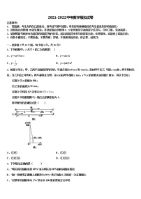 山东省潍坊市昌乐县市级名校2022年中考数学全真模拟试卷含解析