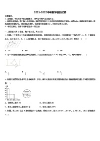 山东省武城县2021-2022学年中考数学适应性模拟试题含解析