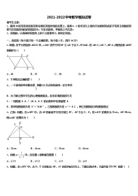 山东省淄博沂源县联考2021-2022学年中考试题猜想数学试卷含解析