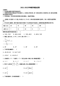 山东省淄博市临淄区重点达标名校2022年中考数学对点突破模拟试卷含解析