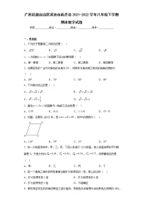 广西壮族自治区河池市南丹县2021-2022学年八年级下学期期末数学试题(含答案)