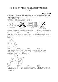 2022-2023学年人教版八年级数学上学期期中达标测试卷（B卷）