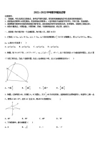 上海市浦东新区南片联合体2021-2022学年中考数学模拟精编试卷含解析