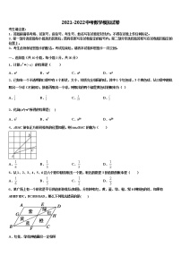 四川省成都市青羊区2021-2022学年中考数学四模试卷含解析