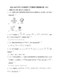 2022-2023学年八年级数学上学期期中模拟测试卷（03）（测试范围：第1章-第4章）