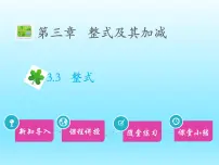 数学七年级上册3.3 整式教课课件ppt