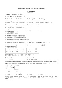 辽宁省辽阳市灯塔市实验中学2022-2023学年九年级上学期10月月考数学试题(含答案)