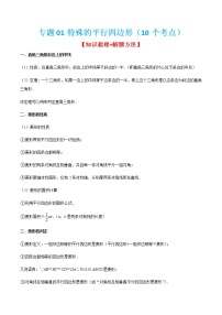专题01特殊的平行四边形（10个考点）【知识梳理+解题方法+专题过关】-2022-2023学年九年级数学上学期期中期末考点大串讲（北师大版）