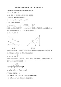 苏州高新区2021-2022学年八年级（上）期中数学试卷（含解析）