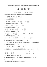 湖北省黄冈市浠水县兰溪镇兰溪初级中学2022-2023学年七年级上学期11月期中考试数学试题(含答案)