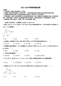 四川省眉山市东坡区东坡区东坡中学2022年中考数学四模试卷含解析