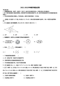 四川省宜宾市宜宾县重点达标名校2021-2022学年中考数学考试模拟冲刺卷含解析