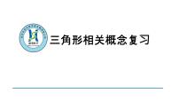 中考三角形相关概念复习课件