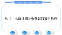 八年级上册3 从统计图分析数据的集中趋势习题ppt课件