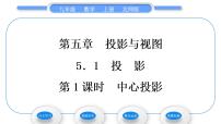 数学九年级上册1 投影习题ppt课件