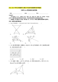 沪科版九年级上册22.4 图形的位似变换精品课时作业