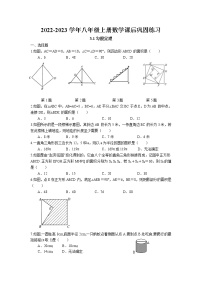 2021学年3.1 勾股定理精练