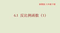 数学八年级下册6.1 反比例函数教案配套ppt课件