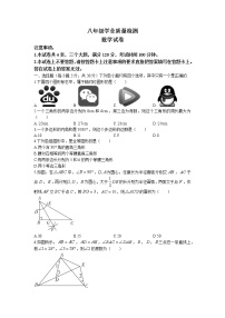 河南省安阳市汤阴县2022-2023学年八年级上学期期中数学试题（含答案）