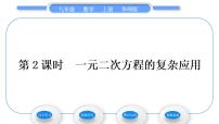 华师大版九年级上册22.3 实践与探索习题课件ppt