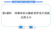 初中数学华师大版九年级上册第25章 随机事件的概率25.1 在重复实验中观察不确定现象1. 用替代物做模拟试验习题课件ppt