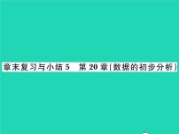 初中数学沪科版八年级下册第20章 数据的初步分析综合与测试复习ppt课件