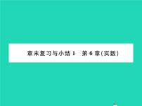 2020-2021学年第6章 实数综合与测试复习ppt课件