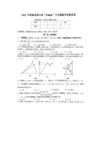 2022年湖北省阳新县卓越杯八年级数学竞赛试卷