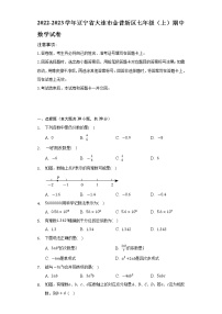 辽宁省大连市金普新区2022-2023学年七年级上学期期中数学试卷(含答案)