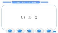 湘教版九年级上册4.2 正切习题ppt课件