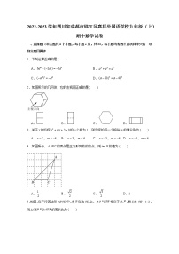 _四川省成都市锦江区嘉祥外国语学校2022-2023学年九年级上学期期中数学试卷(含答案)