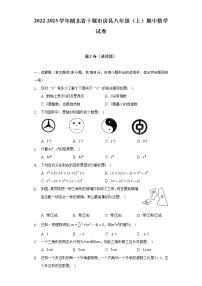 2022-2023学年湖北省十堰市房县八年级（上）期中数学试卷（含解析）