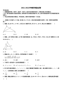 新疆生产建设兵团市级名校2021-2022学年中考五模数学试题含解析