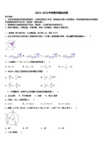 新疆维吾尔自治区第二师三十团中学2022年中考数学五模试卷含解析