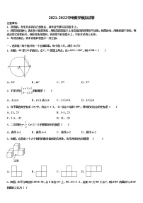 云南省楚雄州双柏县2021-2022学年中考数学模试卷含解析