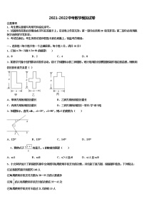 云南省楚雄北浦中学2021-2022学年中考数学全真模拟试题含解析