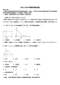 浙江省苍南县重点名校2022年中考数学模拟预测试卷含解析