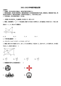 长沙市重点达标名校2021-2022学年中考数学适应性模拟试题含解析