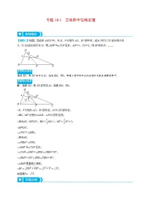 专题18.1 三角形中位线定理(重点题专项讲练)-最新八年级数学下册从重点到压轴(人教版)