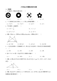 黑龙江省牡丹江市林口县2022年八年级上学期期末数学试题及答案