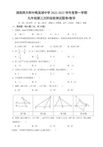 2022师大梅溪湖九上第三次月考数学试卷