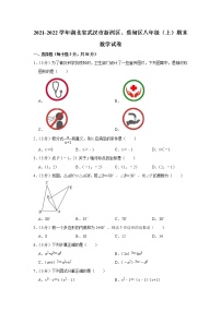 2021-2022学年湖北省武汉市新洲区、蔡甸区八年级（上）期末数学试卷