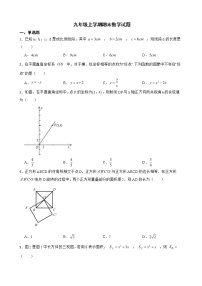 安徽省宿州市埇桥区2022年九年级上学期期末数学试题及答案