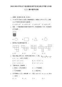 2022-2023学年辽宁省沈阳市和平区东北育才学校七年级（上）期中数学试卷（含解析）