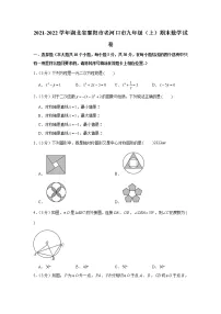 湖北省襄阳市老河口市2021-2022学年九年级(上)期末数学试卷(含答案)