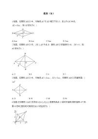 2023届中考数学专项练习 菱形(B)