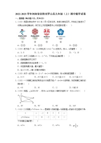 河南省信阳市罗山县2022-2023学年九年级上学期期中考试数学试卷